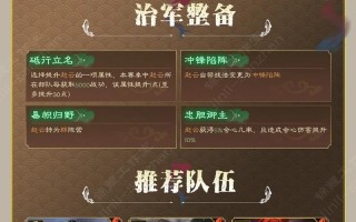 三国志1.78攻略大全（全面解析三国志1.78版本中的攻略技巧和战略要点）