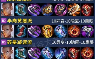 达达利亚出装攻略（打造最强达达利亚装备，征服战场的秘诀！）