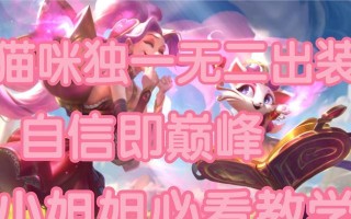 手游猫咪出装顺序攻略视频——打造最强战斗猫咪（全方位解析猫咪出装顺序，助你在手游中无往而不利）