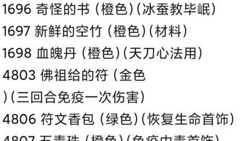 探秘江湖医馆秘方大全（打造最强游戏角色的必杀技）-第2张图片-游戏玩法大全_