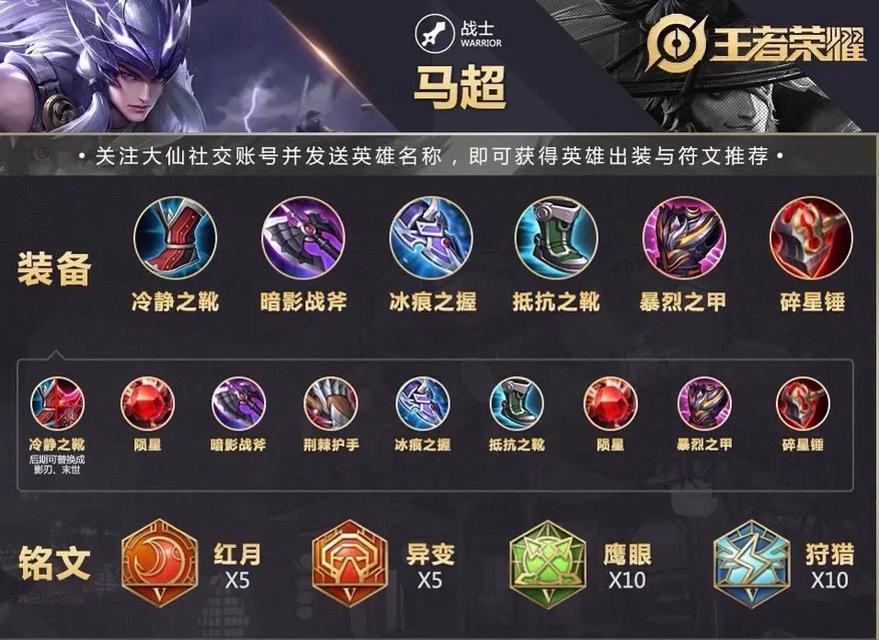王者夏侯攻略（掌握夏侯出装及策略，成为游戏中的男女主宰）-第2张图片-游戏玩法大全_