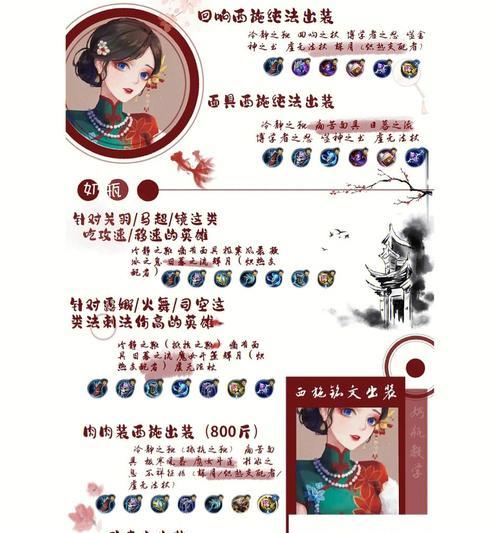 打造专属自己的西施铭文出装攻略（个性化西施铭文出装，让你的英雄独一无二）-第2张图片-游戏玩法大全_