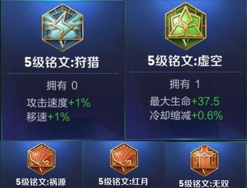 战士全肉铭文攻略（打造最强战士装备顺序，让你宛如不死战神）-第1张图片-游戏玩法大全_