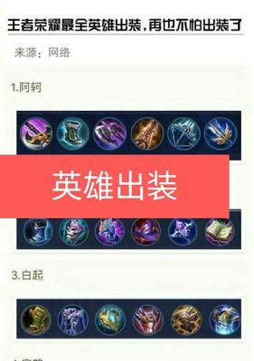 阿轲前期逆风出装攻略（战胜逆境，打造无敌刺客）-第2张图片-游戏玩法大全_